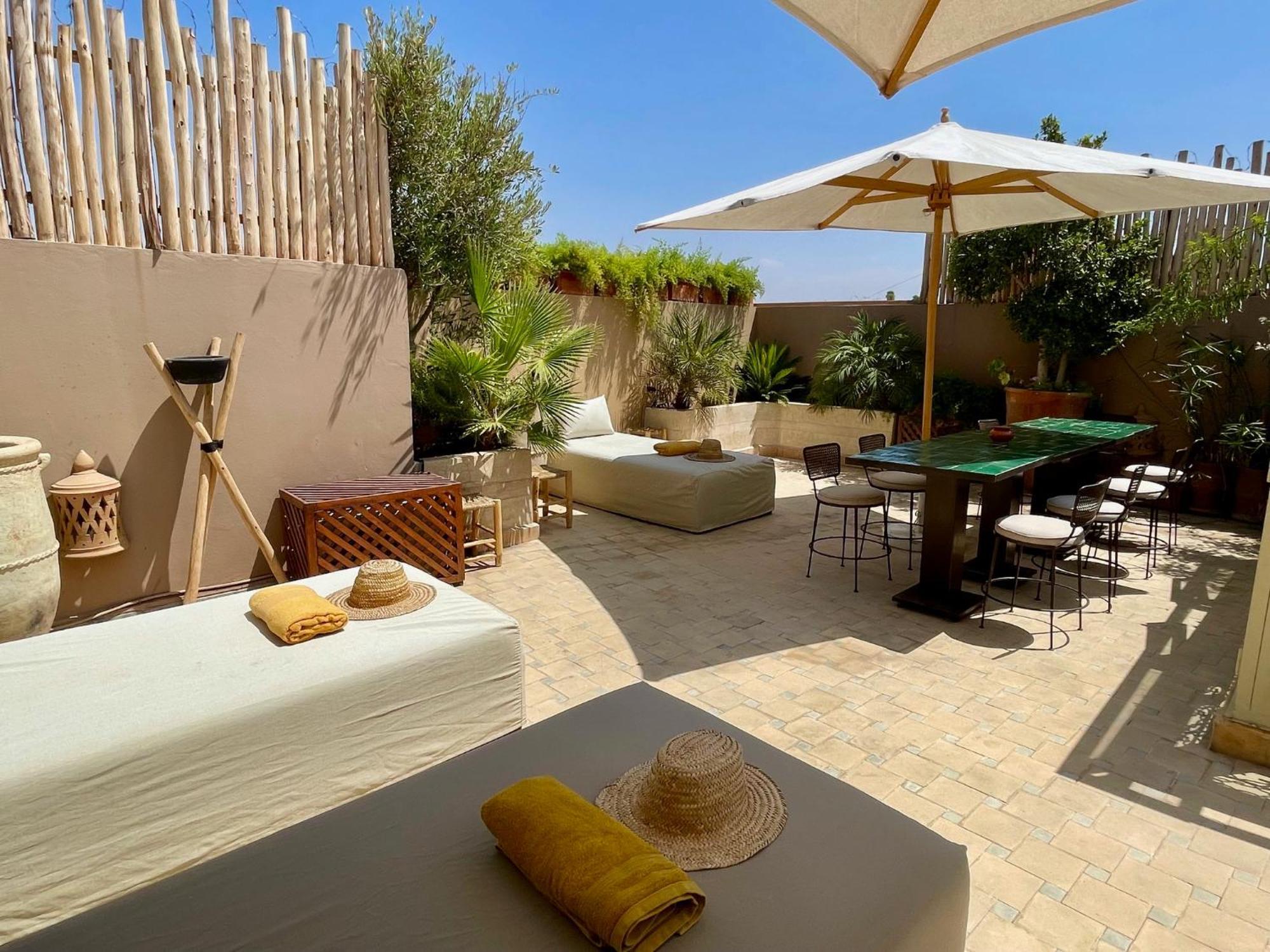 Riad Shanam Location Privative مراكش المظهر الخارجي الصورة